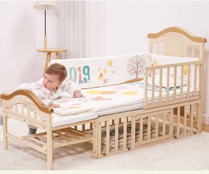 BabyTeddy 11 in 1 Forest Bedding Set Baby Crib,Cot,Bed,Rocker,Desk Sofa with Mosquito Net Cot