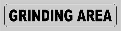 madhusigns Grinding area Emergency Sign