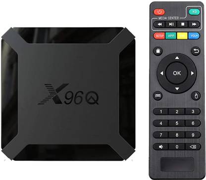 SYSTENE All Winner Android TV Box H313 Quad Core Android 10.0 DDR3 2GB RAM eMMC 16GB ROM 4K TV Box - (Black) Media Streaming Device