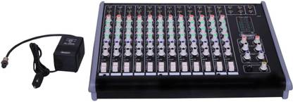 stranger SM-120E Audio Mixer 12 Microphone Input (with Adapter) Analog Sound Mixer