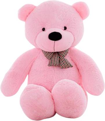 Frantic Soft Toy Teddy Bear - Baby Pink Color - 4 Feet  - 120 cm