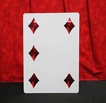 A SARKAR MAGIC WORLD Magic PIP Card / Diamond SPOT Pip Card Magic 1 Magic Tricks