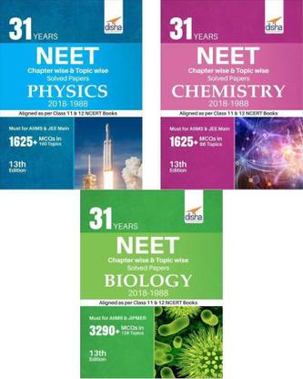 31 Years NEET Chapter-wise & Topic-wise Solved Papers (PCB) (2018-1988)