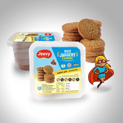 Jeevy Kuruvikkar-Rice Cookie-200gm-P10 Cookies Biscuit