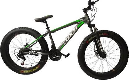 Coolki Ft Bike 26T 21 Gear Speed Front Shocker Dual Disc Brake Mountain Bicycle 26 T (inch) Mountain/Hardtail Cycle