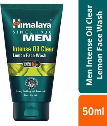 Himalaya Men Intense Oil Clear Lemon Face Wash