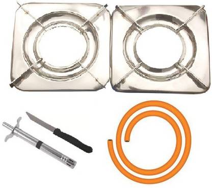 Yash Collections Stainless Steel Manual Gas Stove