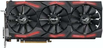 ASUS ROG-STRIX-RXVEGA64-O8G-GAMING GDDR5 8 GB AMD/ATI Chipset 2048 bit 1590 MHz Graphics Card