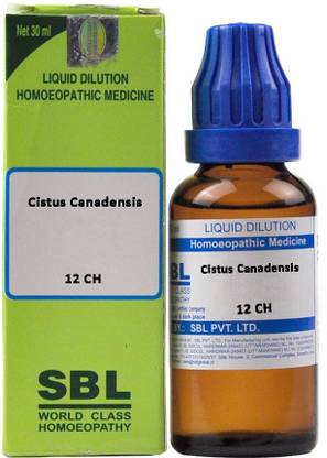 SBL Cistus Canadensis 12 CH Dilution