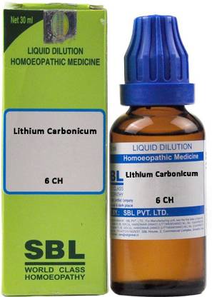 SBL Lithium Carbonicum 6 CH Dilution