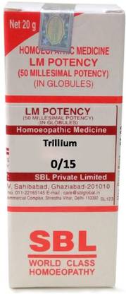 SBL Trillium 0/15 LM Globules