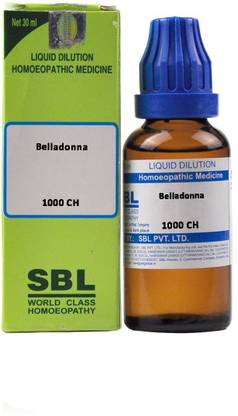 SBL Belladonna 1000 CH Dilution