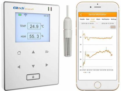 Elitech wifi Temperature and Humidity Data Logger Hydrometer