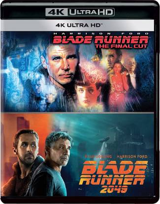 Sci-Fi 2 Movies Collection - Blade Runner: Final Cut + Blade Runner 2049 (4K UHD) (2-Disc)