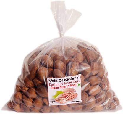 vale of kashmir Kashmiri Pecans Whole In Shell| Pecan Nuts Sabut Pecans
