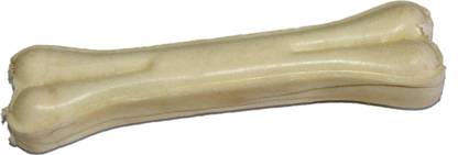 DOG N JOY PRESSED BONE 8 INCH SINGLE Chicken Dog Chew