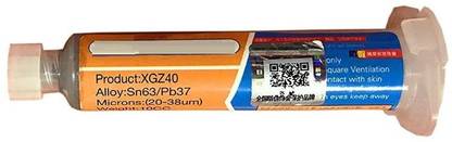 DHRUV-PRO Syringe Flux SMD Solder Paste, Circuit Assembly Sealed Mechanic Sn63/Pb37 SMD Soldering Paste, 35g syringe 0 W Simple