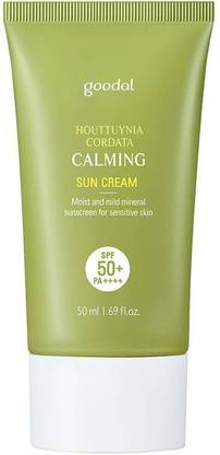 Goodal Sunscreen - SPF 50 PA++++ HOUTTUYNIA CORDATA CALMING Sunscreen Cream 50ml