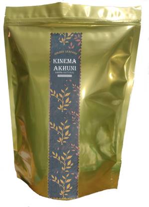 HARI ENTERPRISE Golden Leafage Kinema Akhuni Fermented Soyabean Tea/Soup Premium Herbal Infusion Tea Vacuum Pack