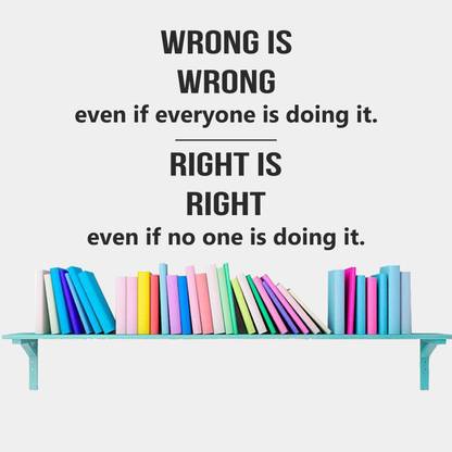 StickMe Right - Qoutes - Motivation - Inspirational - Wall Sticker-SM983