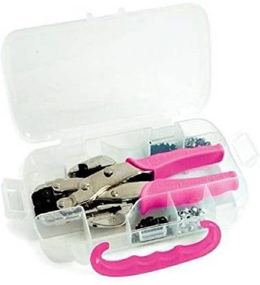 WE Crop-A-Dile Eyelet And Snap Punch Kit By R Memory Keepers cludes Crop-A-Dile With Pk Comfort Handle, Heavy-Duty-P