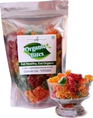 Organic Bites Jelly Bites - Sugar Coated Jelly Candy JELLY CANDY Jelly Candy