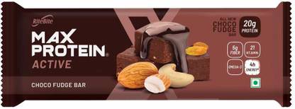 RiteBite Max Choco Fudge Bars with Fiber, 4hr Energy Sachet