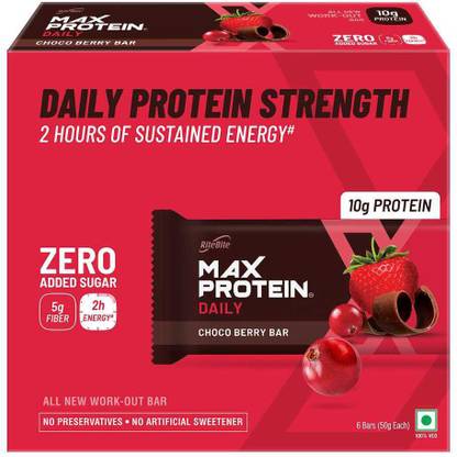 RiteBite Max Choco Berry Bars Box