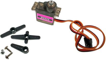 Electrobot MG90S 9g Metal Gear Micro Tower Pro Servo Upgraded SG90 Digital Micro Servos for RC Vehicle Helicopter Boat Car Models Electronic Components Electronic Hobby Kit