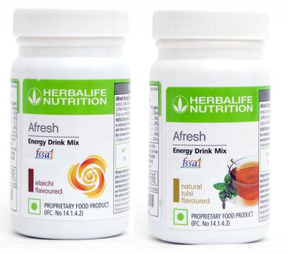 HERBALIFE Afresh Energy Drink Elaichi Tulsi Flavour Energy Drink