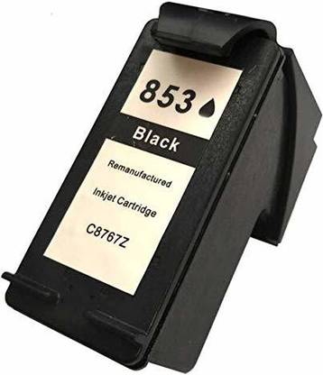 blue power 8450, 8150, 2710, 2610, 7410, 7310, DeskJet 6840, 6540, 6520, 5740 Black Ink Cartridge