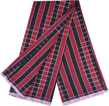 Eroman Checkered Black, Red Lungi