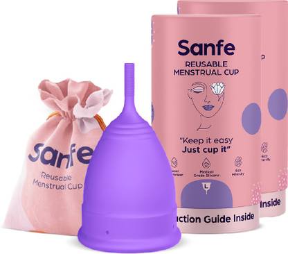 Sanfe Large Reusable Menstrual Cup