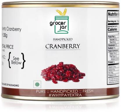 GROCERJAR Dried Cranberries Whole Cranberries