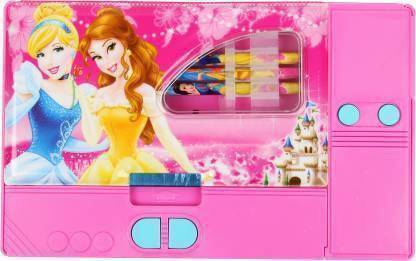 Tenmar SMARTEST PRINTED CARTOON CHARACTER THEMED JUMBO Geometry Box