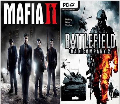 Mafia 2 and Battlefield: Bad Company 2 Top 2 Action Game (Offline Only) (Regular)