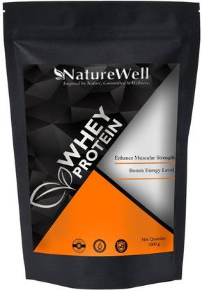 Naturewell 100% Protein Powder Whey Protein with Digestive Enzymes, Whey Protein Powder Whey Protein