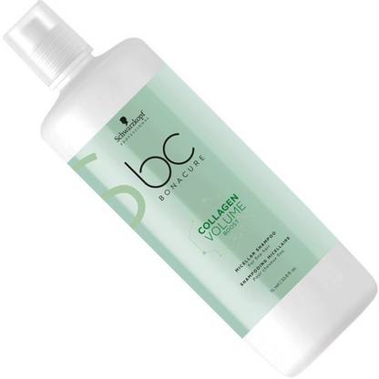 Schwarzkopf Professional Collagen Volume Boost Micellar Shampoo for fine hair- 1000ML