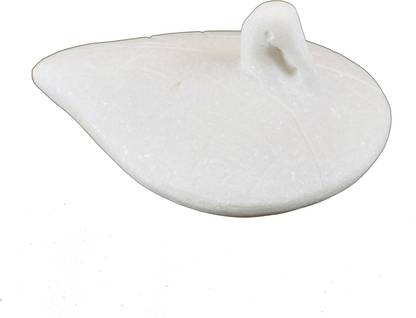 OBRAWALs OBRAL'S Floating Duck White Marble- 4'' Decorative Showpiece  -  6 cm