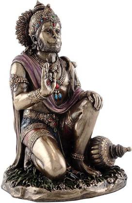 CraftVatika Hanuman ji Murti / Bajrangbali Murti Hanuman Showpiece Statue Gift Article Decorative Showpiece  -  26.4 cm