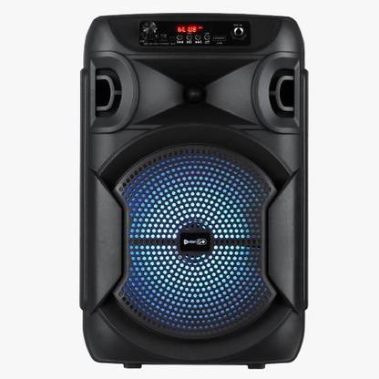 EnterGo Party Blaster 10 Wireless Bluetooth Party Speaker 20W HD Sound with Wired Karaoke Mic, inbuilt FM, Aux, LED Lights Portable Indoor/Outdoor Party Speaker 20 W Bluetooth Laptop/Desktop Speaker