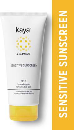 KAYA Sunscreen - SPF 50 PA+++ Sunscreen For Sensitive Skin