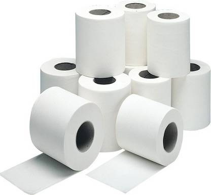 Premart Toilet Paper Roll For Bathroom . Pack Of 10 Toilet Paper Roll