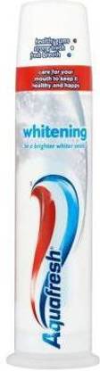 Aqua Fresh Whitening Toothpaste Pump - 100ml Toothpaste Toothpaste