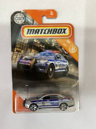 Mattel Hot Wheels MATCHBOX FORD POLICE INTERCEPTOR