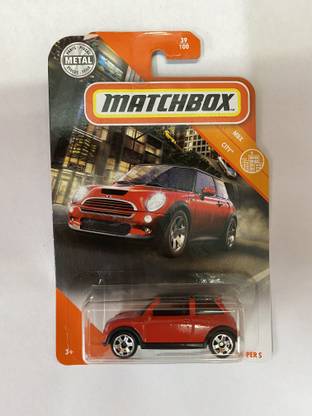 Mattel Hot Wheels MATCHBOX Mini Cooper S
