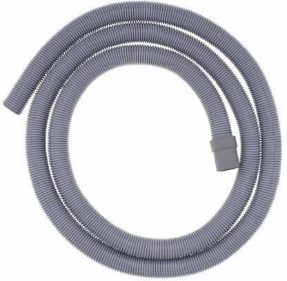 KI BATH FITTINGS 3 Meter Washing machine Front Loading Outlet pipe Corrugated Plastic Outlet/Drain/Extension Hose For Front Loading Washing Machine Hose Pipe Hose Pipe