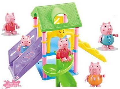 WONDER CREATURES Peppa Pig Paradise Mini Pig Family Action Figure Toy