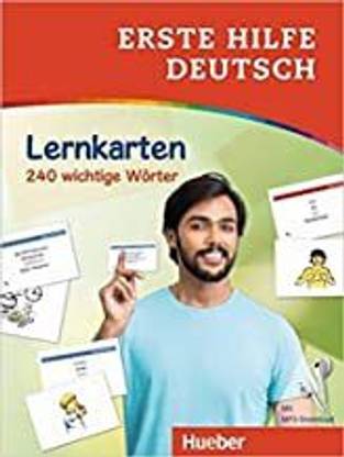 Erste Hilfe Deutsch - Lernkarten
240 wichtige Wörter, Mit kostenlosem