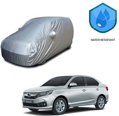 Motoren Car Cover For Honda Amaze (With Mirror Pockets)